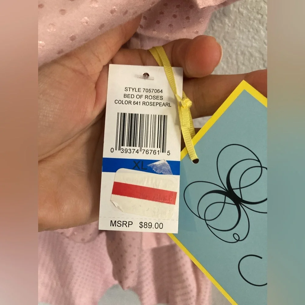 CeCe Blouse - NWT - Ruffle Sleeves - XL - Picture 4 of 16